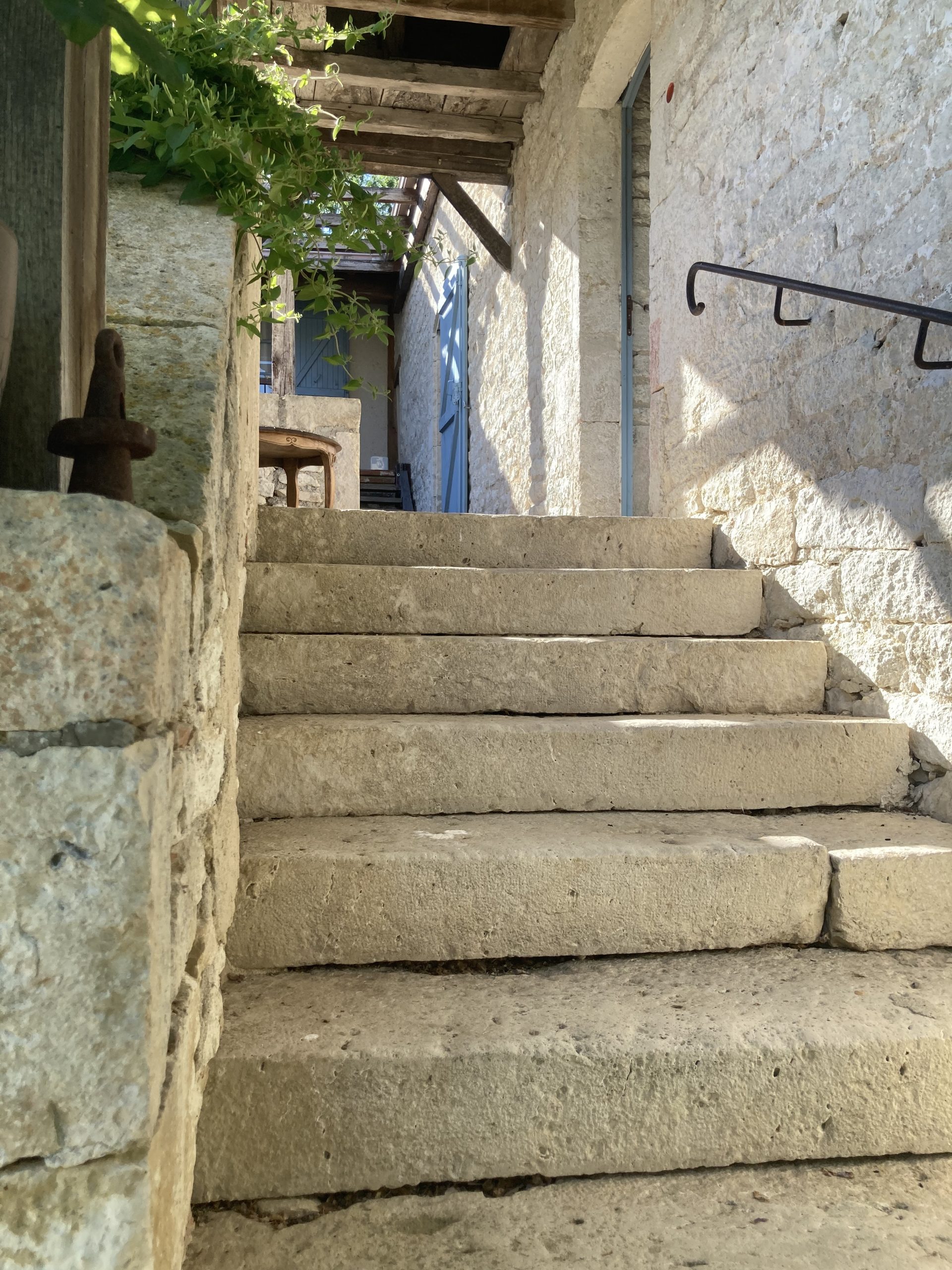 Escalier qui mène à la chambre La Grande Duchesse